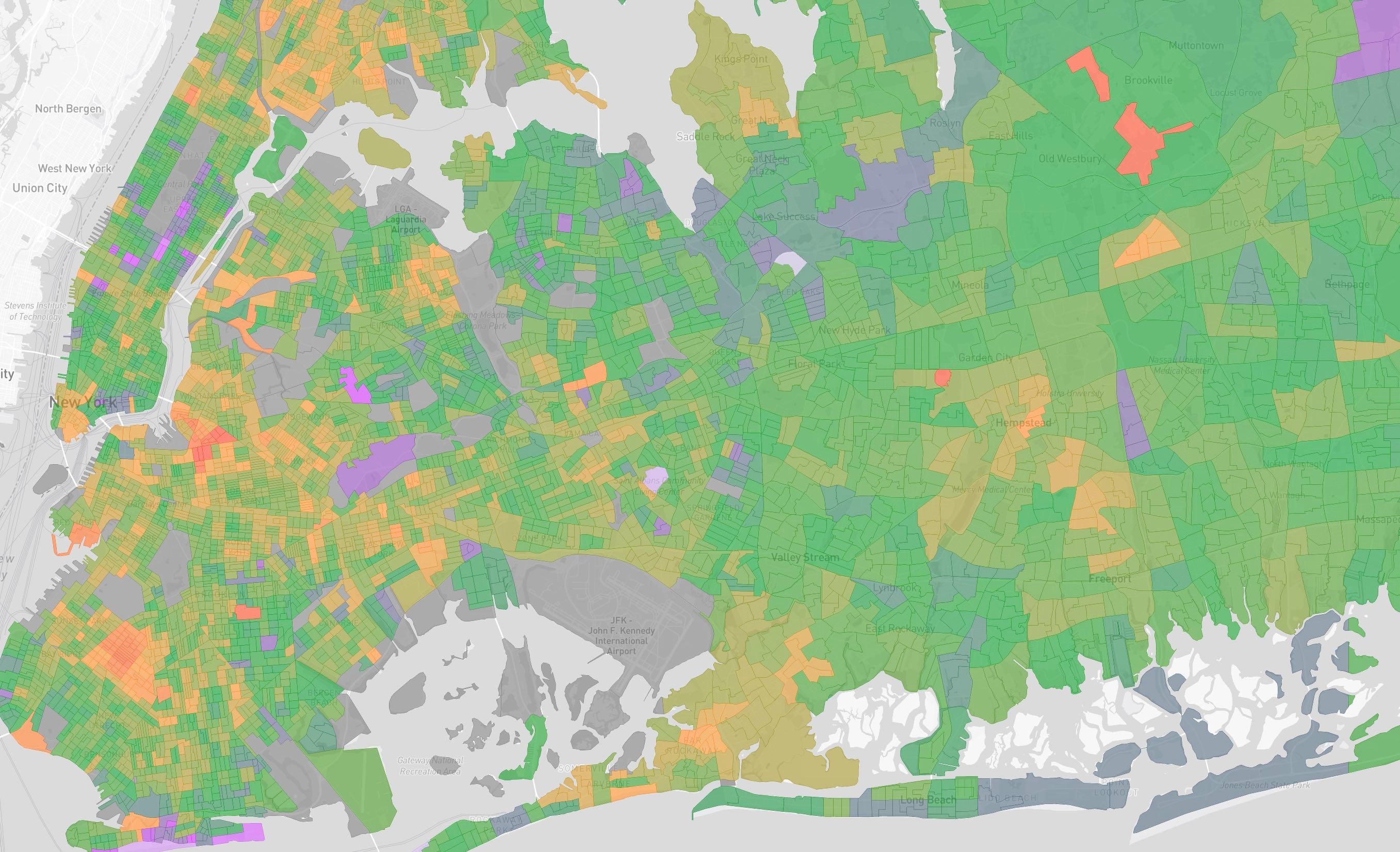 Age visualization on Redistricter